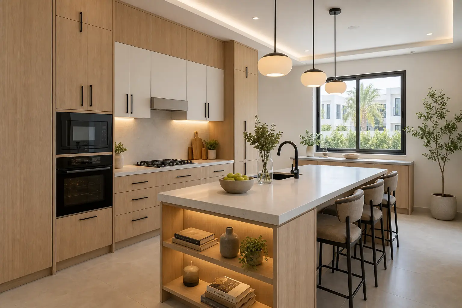Kitchen renovation in JVC cost and design guide visual